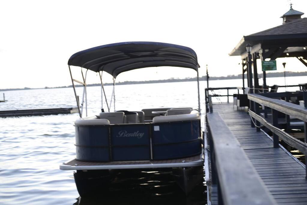 Lakefront Duplex With Pontoon Boat 2 Bedroom Home Mount Dora Kültér fotó