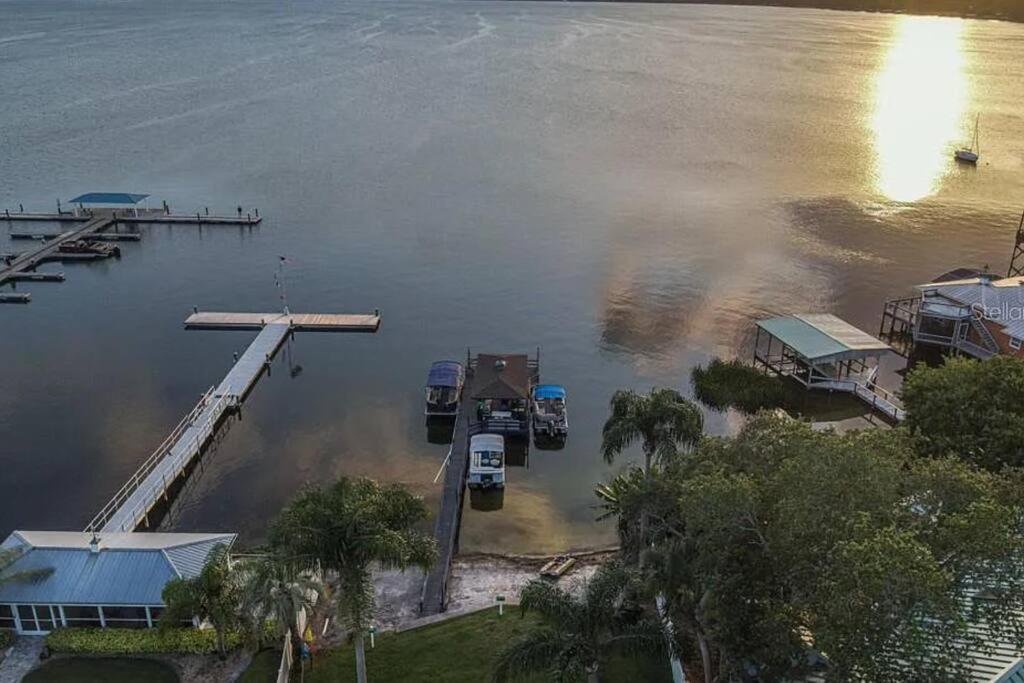 Lakefront Duplex With Pontoon Boat 2 Bedroom Home Mount Dora Kültér fotó