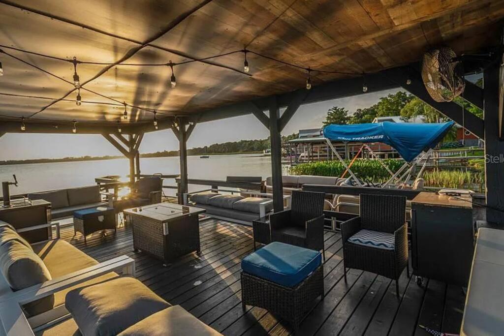 Lakefront Duplex With Pontoon Boat 2 Bedroom Home Mount Dora Kültér fotó